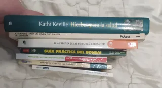 Libros sobre plantas... etc..