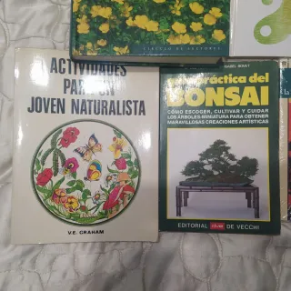 Libros sobre plantas... etc..