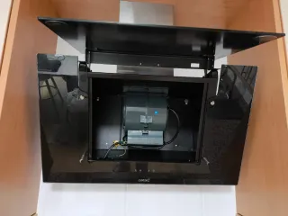 Campana Extractora Cristal Negro Cata 70cm