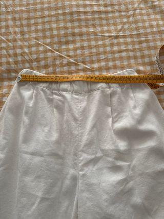 Pantalón fallero blanco 10-14 años Vicemar