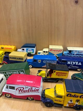 Collezione di camion pubblicitari vintage, 20 pezzi