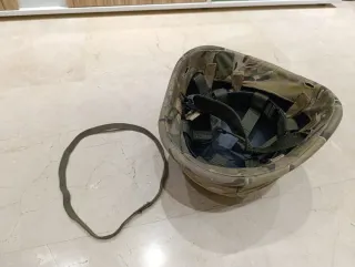 Casco Airsoft Multicam con Correa