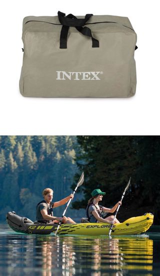 Kayak K2 Inflable Amarillo