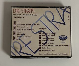 DIRE STRAITS knopfler 2CD BEST ROCK´N´ROLL ORCHEST