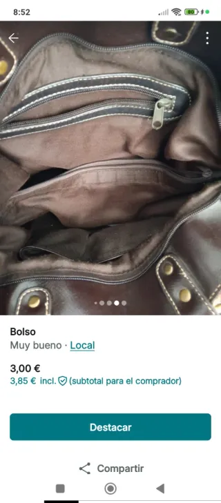 Lote de 2 bolsos