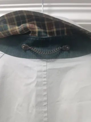 Gabardina Bongardi Vintage Talla 44 Beige