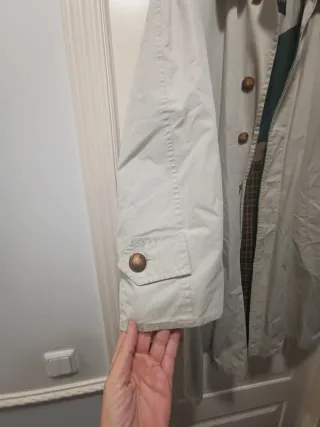 Gabardina Bongardi Vintage Talla 44 Beige