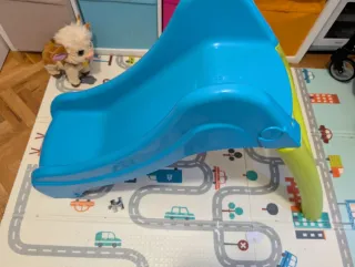 Tobogán Feber Azul y Verde