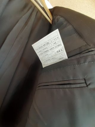 Traje de caballero negro(novio)