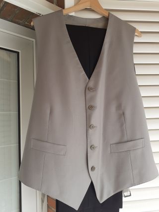 Traje de caballero negro(novio)