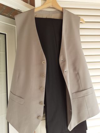 Traje de caballero negro(novio)