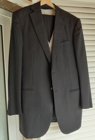 Traje de caballero negro(novio)