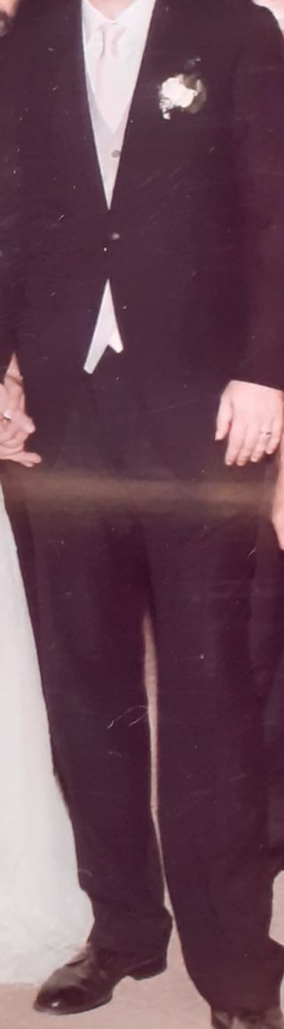 Traje de caballero negro(novio)