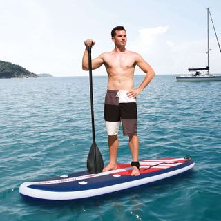 Bestway 65076 Tabla Paddle Surf Hinchable Hydro-Force Long Tail 335x76x15 cm con Remo