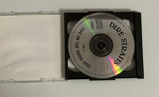 DIRE STRAITS knopfler 2CD LIVE ON US RADIO 1992
