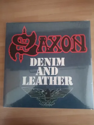 Saxon Denim and Leather LP