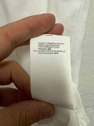 T-shirt Dsquared2 Logo "DSQ" - Taglia L - Bianco