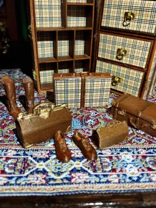 Accesorios miniatura casa muñecas