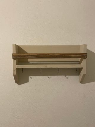 Mensola in legno da cucina