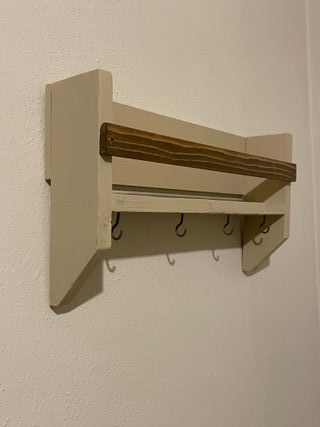 Mensola in legno da cucina