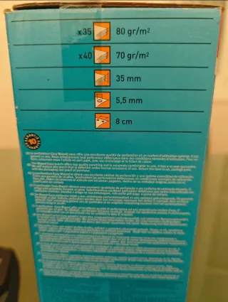 Perforadora Maped Easy - 50% Esfuerzo