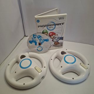 Mario Kart Wii + 2 Volanti Originali - Nintendo Wi