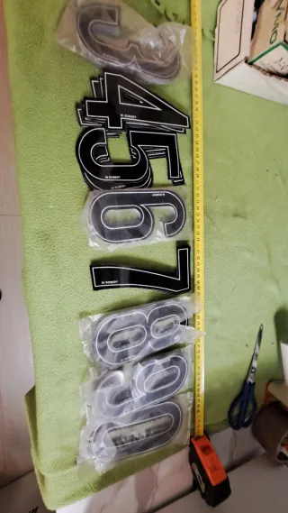 Kit 16 Numeri M.Roberts Copia