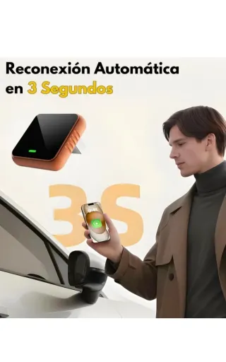 Adaptador Carplay Inalámbrico Android Auto