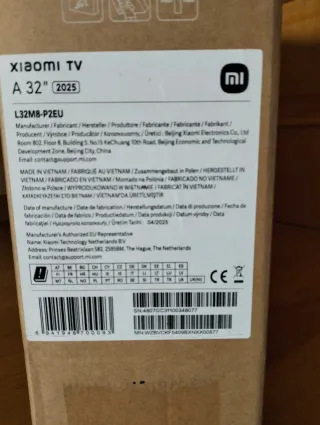 TV Xiaomi 32 L32m8-32EU VENTA NUEVA. SIN ABRIR.