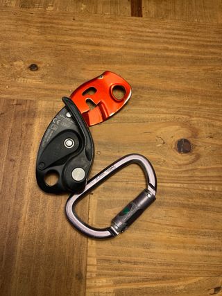 Petzl Grigri + Mosquetón Am'D