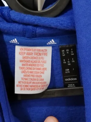 Chándal Adidas Azul y Gris