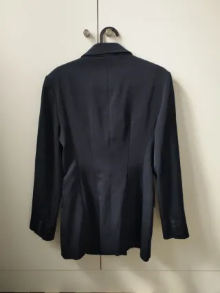 Blazer cruzado Massimo Dutti azul marino T.M