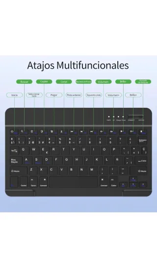 Funda TQQ con Teclado iPad Air 11 M3