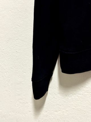 Felpa Tommy Hilfiger Donna - Nera - 100% Cotone