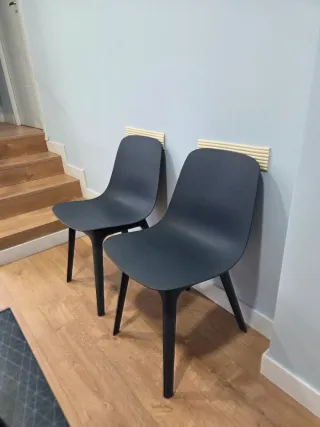 4 Sillas Ikea Odger Azul