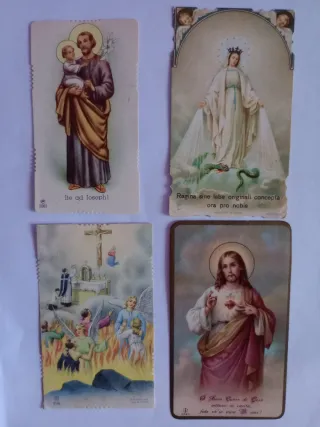 Santini religiosi vintage