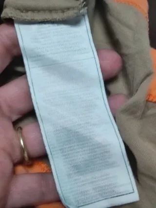 Camiseta Nike chica L marrón y naranja