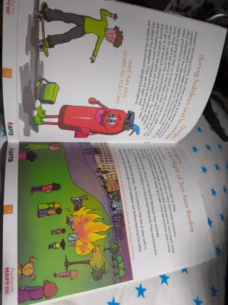 Prevención riesgos en inglés para niños