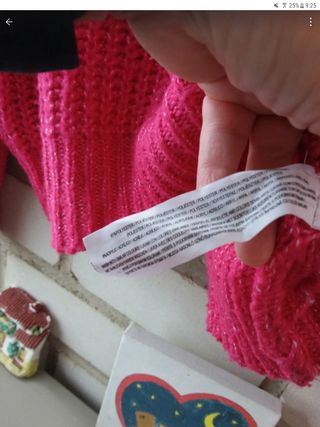 Jersey grueso mujer Primark fucsia Talla L