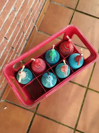 Caja Konga con sifones antiguos