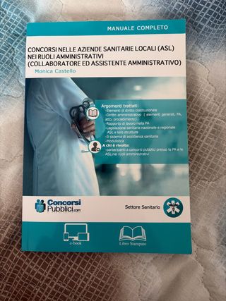 Manuale per concorsi nelle ASL amministrativi