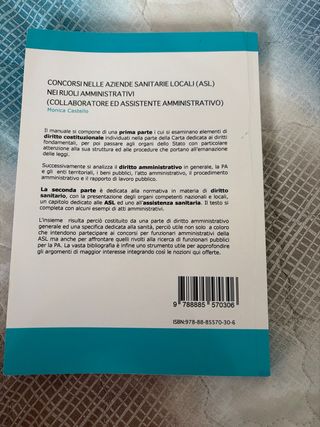 Manuale per concorsi nelle ASL amministrativi