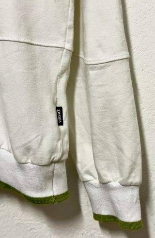 Felpa Versace Sport Vintage - Taglia L - Bianco