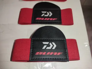 4 Protectores de Bobina Daiwa Surf Rojos