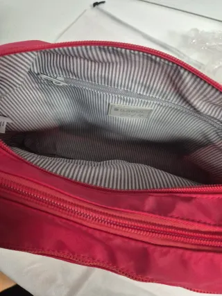 Maleta Benzi 60cm y Bolso Nylon Gabol Rosa