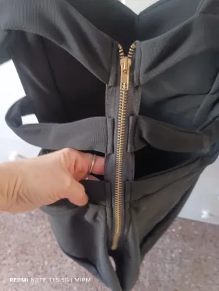 Vestido tirantes fiesta negro nuevo