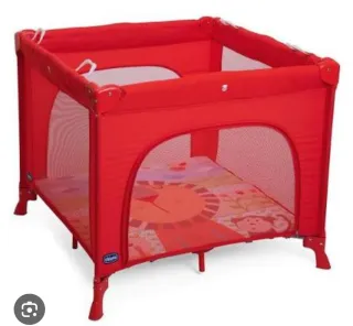 Parque Bebé Chicco Open Box Rojo