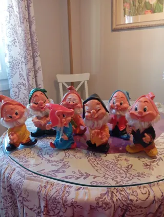 Colección 7 Enanitos Juguetería Antigua