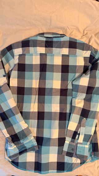 Camisa Tommy Hilfiger cuadros azules