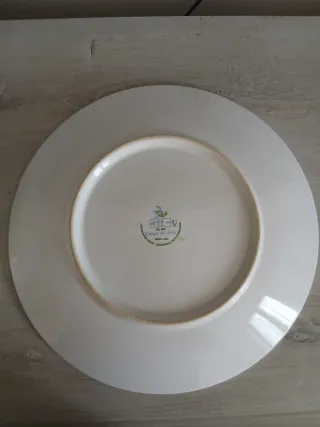 Zuppiera e vassoio floreali